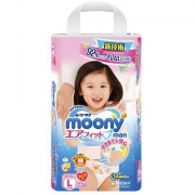 Moony 尤妮佳 婴儿拉拉裤 L44片 *4件