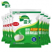 雪天 未加碘精制盐 400g*10包