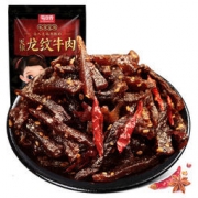 蜀道香   天椒龙纹牛肉干128g*4件
