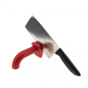 预售、移动端： ZWILLING 双立人 中式菜刀和红色磨刀器套装