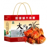 超超 1088型 阳澄湖大闸蟹礼券 公3.5两*4只+母2.8两*4只