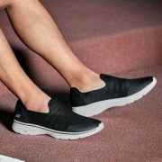 镇店之宝，Skechers 斯凯奇 GO WALK 4系列 男士网面透气健步鞋 54159