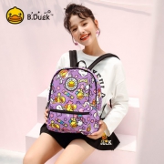 semk B.Duck 小黄鸭 牛津布双肩包 3D实体鸭嘴