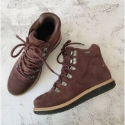 限UK5.5码，Clarks 其乐 Glickasha 女士GTX防水复古马丁靴 Prime会员免费直邮含税