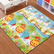京东PLUS会员：Fisher-Price 费雪 玩具拼图泡沫地垫 6片 180*90*1.5cm