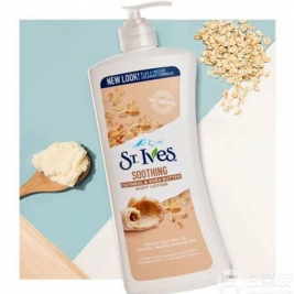 St Ives 圣艾芙燕麦乳木果油身体乳621ml 4瓶prime会员凑单免费直邮 亚马逊海外购价格到手171 6元 网购值值值