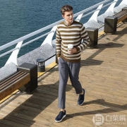 镇店之宝， ECCO 爱步 Soft 1柔酷1号 男士真皮休闲板鞋