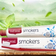 烟民专用：redseal红印新西兰Smokers烟民牙膏3支 清除烟渍大黄牙