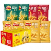 Lay's  乐事 零食真脆薯条组合包18克*8包
