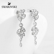 SWAROVSKI 施华洛世奇 DIAPASON 纷繁树叶形穿孔耳环5180709