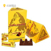 Toblerone瑞士三角 瑞士进口巧克力 牛奶巧克力礼盒200g*2盒