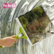 FaSoLa  便携式玻璃清洁器 喷水擦车窗 刮水器