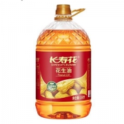 长寿花 物理压榨 花生油 3.68L *3件