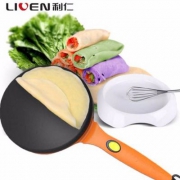 国产老字号，Liven 利仁 BC-411A 薄饼铛