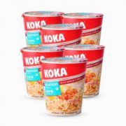 老友回归：KOKA 海鲜味快熟面 70g*6杯装