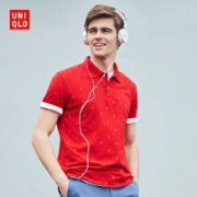 UNIQLO 优衣库 408515 男士快干印花POLO衫