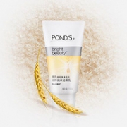 天猫超市 Ponds 旁氏 米粹亮采净澈润泽洁面乳150g*2支