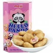 meiji 明治 草莓夹心饼干 50g *3件