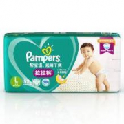 Pampers 帮宝适 超薄干爽 婴儿拉拉裤 L52片*6件