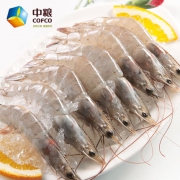 中粮直采 厄瓜多尔白虾 净重1.75kg 约87-105只