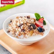 爱尔兰进口 SuperValu 即食混合燕麦片 500g*2袋 低糖低脂肪