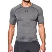 限S码： UNDER ARMOUR 安德玛 HeatGear 1257468 男士短袖紧身衣