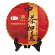 中茶 如意饼 普洱茶熟茶 357g *4件