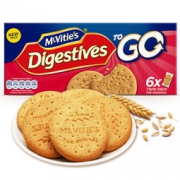 Mcvitie's 麦维他 全麦粗粮酥性原味消化饼干 176.4g *3件