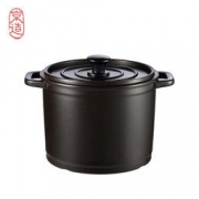 京东PLUS会员：京造 砂锅 陶瓷煲汤锅炖锅汤锅家用5000ml 明火耐高温