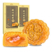 知味观 流心奶黄月饼 50g*2只*2盒 *2件