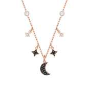 新品上市，SWAROVSKI 施华洛世奇 神秘月光星星月亮浪漫锁骨链