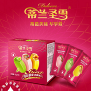 蒙牛 蒂兰圣雪 绚彩脆皮冰淇淋55g*6支*7件