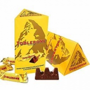 Toblerone 瑞士三角 牛奶巧克力（单粒装）200g*2盒