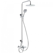 KOHLER 科勒 K-21088T-9-CP 齐乐恒温三出水淋浴柱