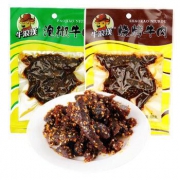 牛浪汉 牛肉干（泡椒味 60g*2袋 + 烧烤味 60g*2袋） *5件