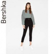 Bershka 女士 系腰带修身版长裤 00065168800