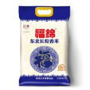 限华北：华润 五丰 福锦 长粒香大米 10kg