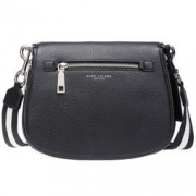 Marc By Marc Jacobs 马克·雅可布 女士黑色牛皮单肩斜挎包 M0008290 001
