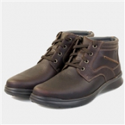 限8.5码，Clarks 其乐 男士真皮健步休闲短靴