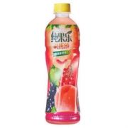 果缤纷 蜜桃樱桃味 果汁 500ml*15瓶*2件