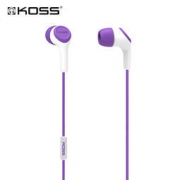 KOSS 高斯 KEB15iV 时尚入耳式耳塞 带麦 紫色