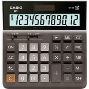 京东Plus会员：CASIO 卡西欧 DH-12-BK 中型计算器 *3件