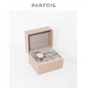 12日0点： PARFOIS 158020 女士双色时装腕表+编制手链