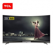 TCL 55T1YP 55英寸 4K 曲面液晶电视