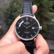 EDOX 依度 Les Vauberts系列男士机械腕表 83007-3-NIN
