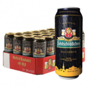 feldschlößchen 费尔德堡 窖藏啤酒 500ml*24听 *2件