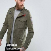 Pretty Green Jayton 男士经典M65夹克外套 Prime会员免费直邮含税