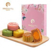 MEILIJIA美丽家 蛋黄莲蓉月饼8枚 礼盒装