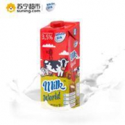 限地区： 怀丝 全脂纯牛奶 1L*12盒 *5件