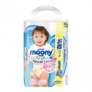 moony 尤妮佳 女婴拉拉裤 XL48片 *4件